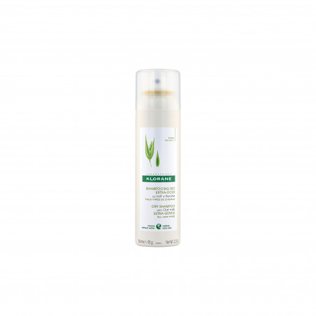 KLORANE - SHAMPOING SEC EXTRA-DOUX AU LAIT D'AVOINE - L'ORIGINAL - TOUS TYPES DE CHEVEUX 150 ML