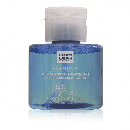 MARTIDERM ESSENTIALS SOLUTION MICELLAIRE 3EN1 300 ML