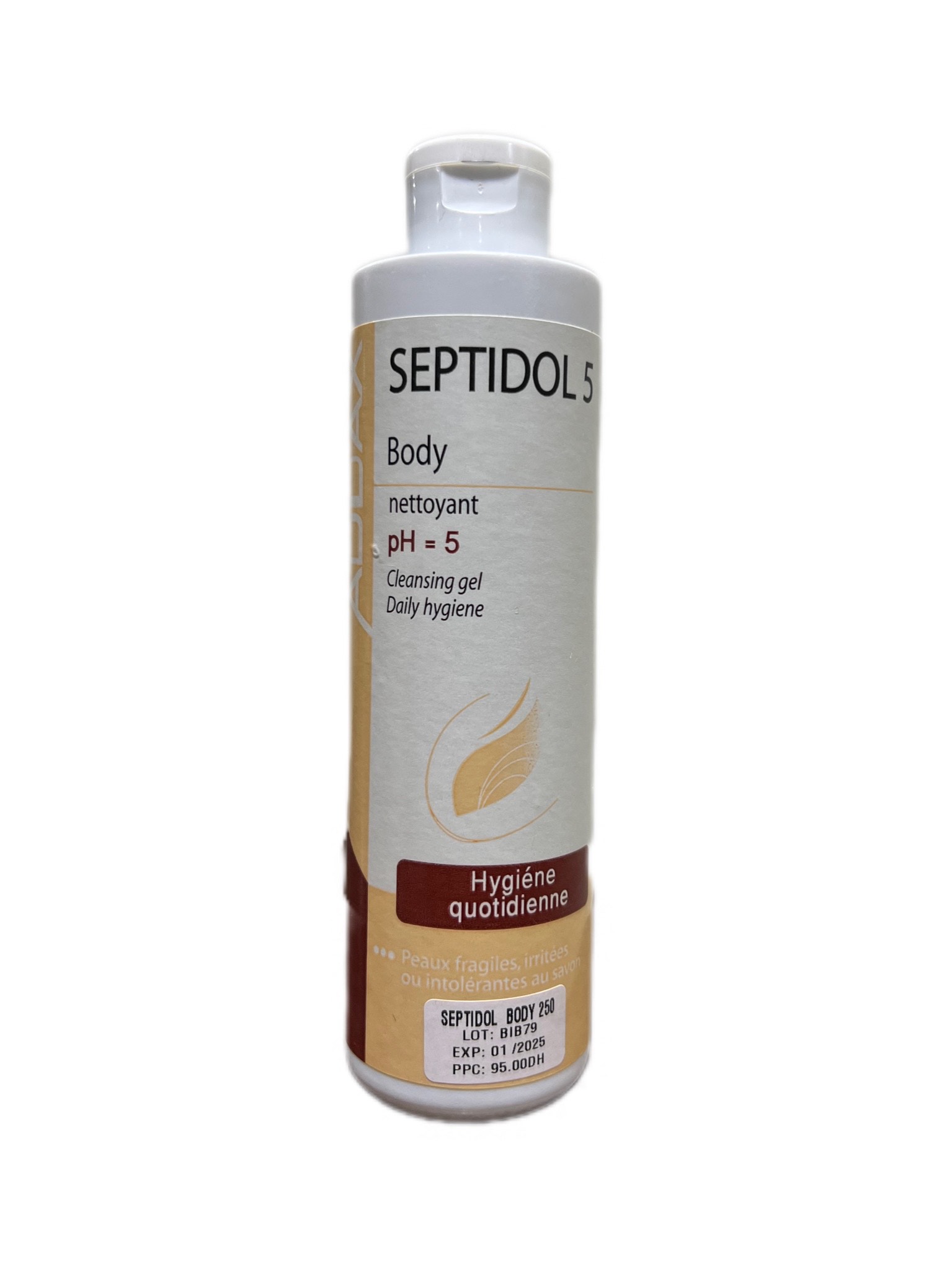 ADDAX SEPTIDOL 5 BODY NETTOYANT 250ml