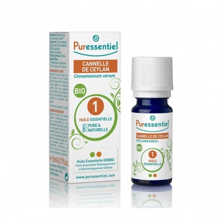 PURESSENTIEL HUILE ESSENTIELLE CITRONNELLE DE JAVA BIO 10ML