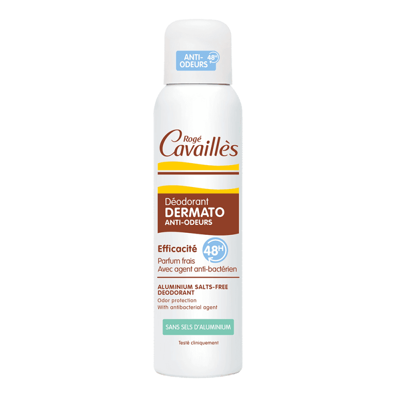 ROGE CAVAILLES Déo Soin Dermato 48H sans sels d’aluminium spray 150ML