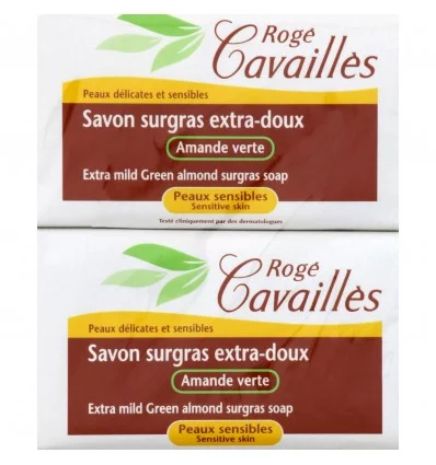 ROGÉ CAVAILLÈS SAVON PARFUME AMANDE VERTE 250G X2