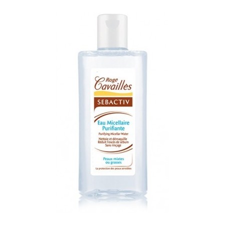 ROGE CAVAILLES SEBACTIV EAU MICELLAIRE PURIFIANTE PEAUX MIXTES OU GRASSES 250 ML
