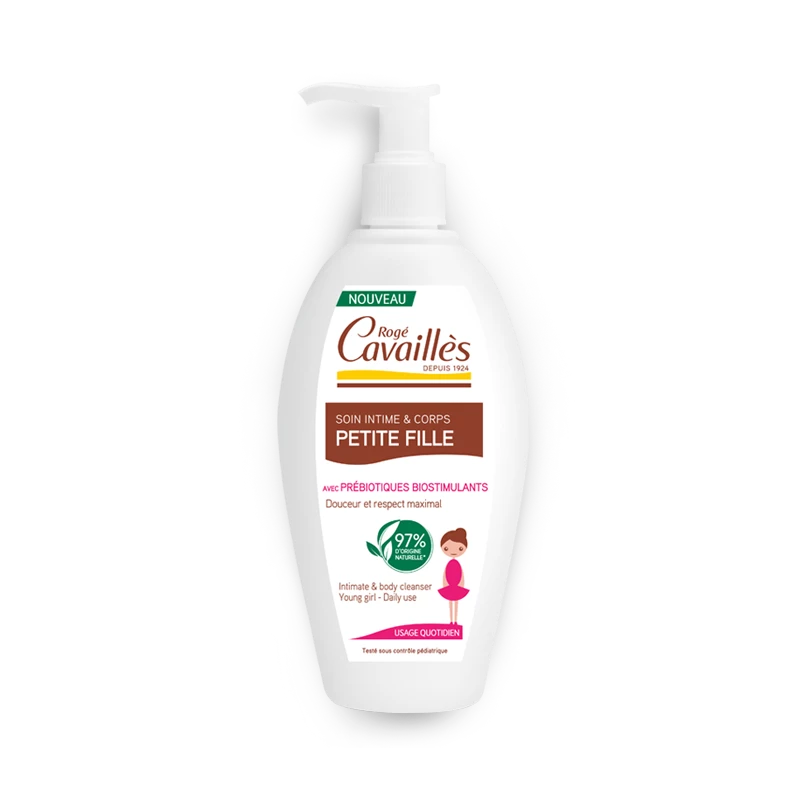 ROGE CAVAILLES SOIN NATUREL TOILETTE INTIME PETITE-FILLE 250 ML