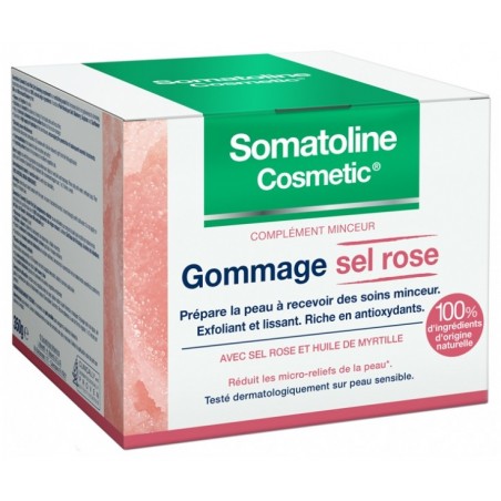 SOMATOLINE GOMMAGE SEL ROSE 350G
