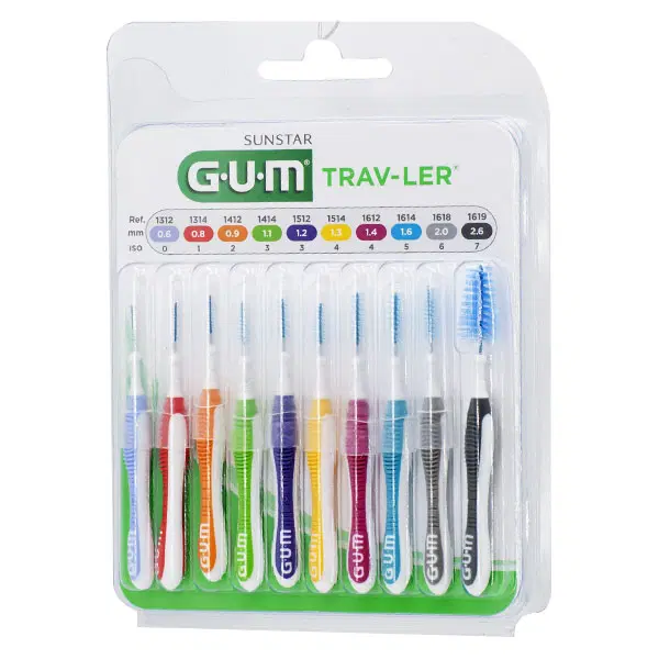 GUM Multi-pack trav-ler 9 réf