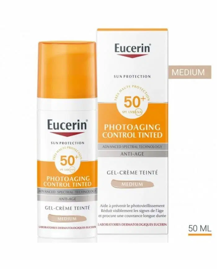 EUCERIN ECRAN SUN CREME VISAGE TEINTE 50ML