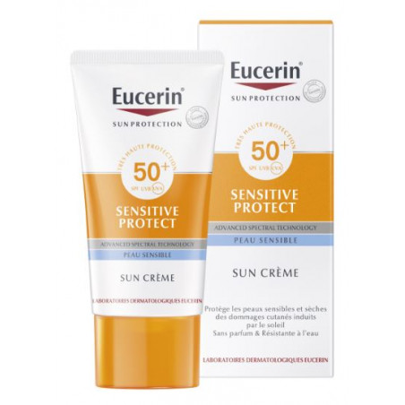 EUCERIN SUN SENSITIVE PROTECT+ VISAGE 50ML