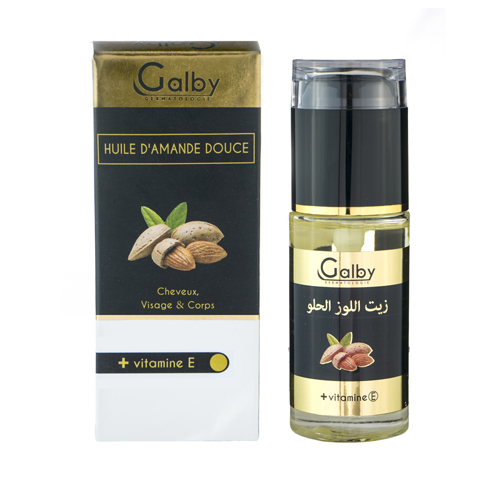 HUILE D’AMANDE DOUCE + VIT E GALBY