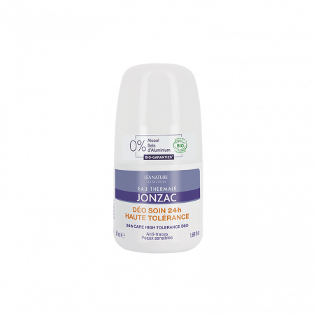 JONZAC DÉO SOIN 24H HAUTE TOLÉRANCE 50 ML