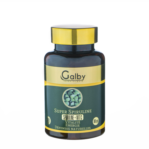 GALBY SUPER SPIRULINE •  VITAMINE C 180 CPS