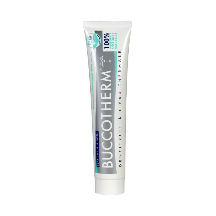 BUCCOTHERM DENTIFRICE BLANCHEUR & SOIN BIO 75 ML, (NATUREL)