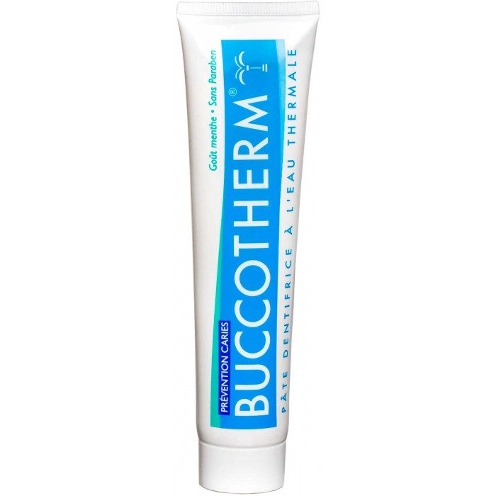 BUCCOTHERM DENTIFRICE PRÉVENTION CARIES 75 ML, GOÛT MENTHE