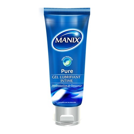 MANIX GEL LUBRIFIANT INTIME PURE 80 ML