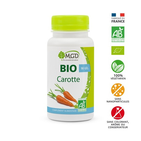 MGD CAROTTE BIO PILLULIER 90 GÉLULES