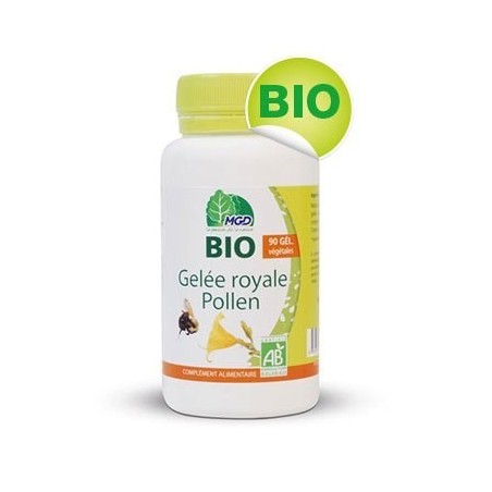MGD NATURE BIO GELÉE ROYALE POLLEN 90 GÉLULES