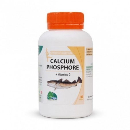 MGD NATURE CALCIUM PHOSPHORE + VIT D 120 GELULES