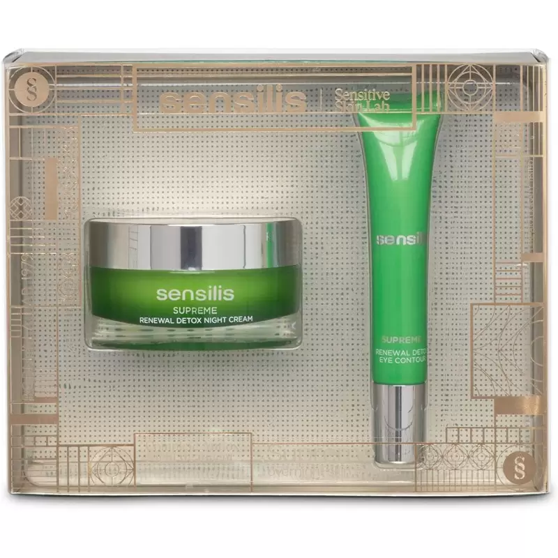 SENSILIS COFFRET SUPREME RENEWAL DETOX NIGHT + EYE CONTOUR