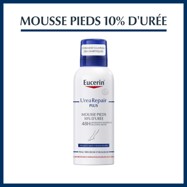 EUCERIN UREA REPAIR PLUS MOUSSE PIEDS 10% 150ML