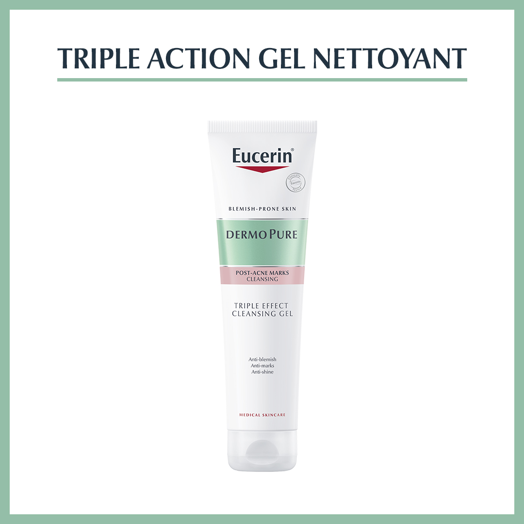 EUCERIN DERMOPURE GEL NETTOYANT TRIPLE ACTION 150 ML