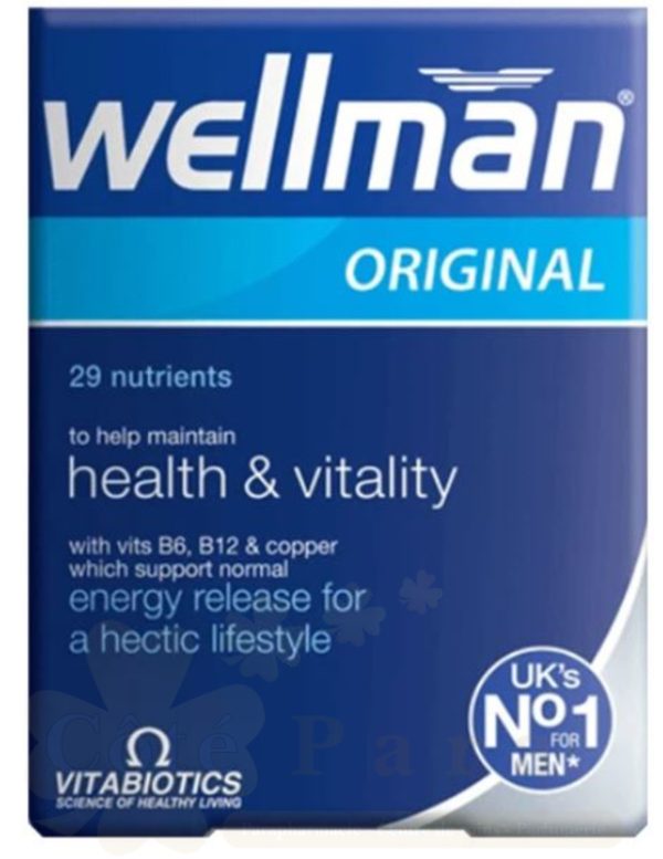 WELLMAN ORIGINAL 30 CAPSULES