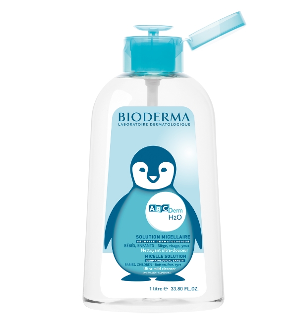 BIODERMA ABCDERM H2O 1L POMPE