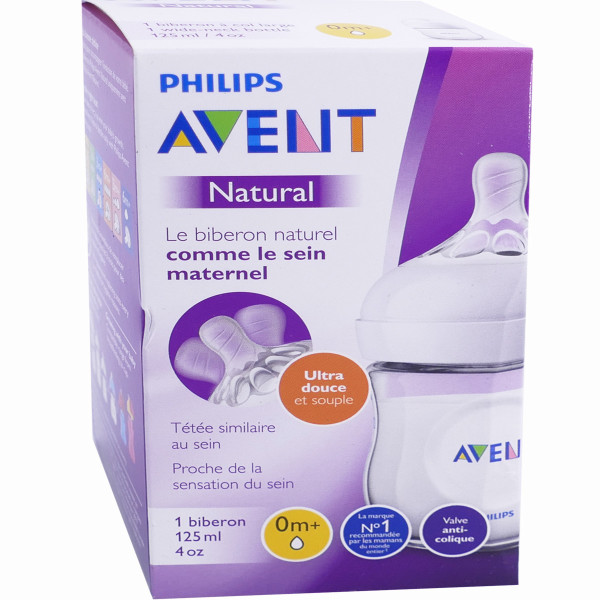 BIBERON NATURAL PP125ML