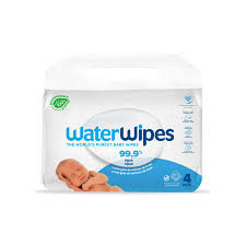 WATERWIPES LINGETTES BEBE *300 (PACK 4*60+1OFFERT)