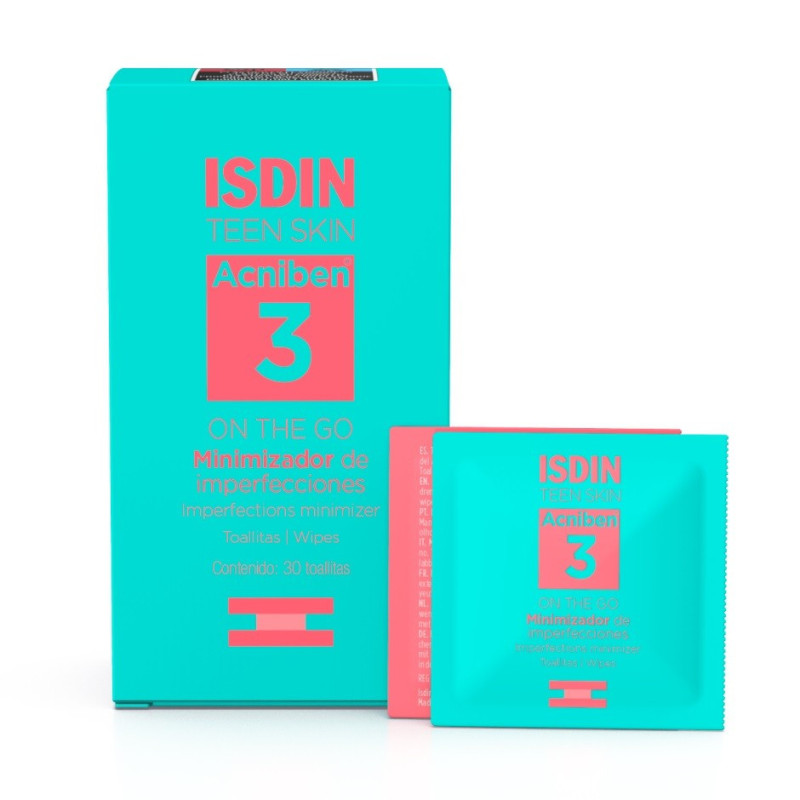 ISDIN ACNIBEN 3 LINGETTES DESINFECTANTES *30