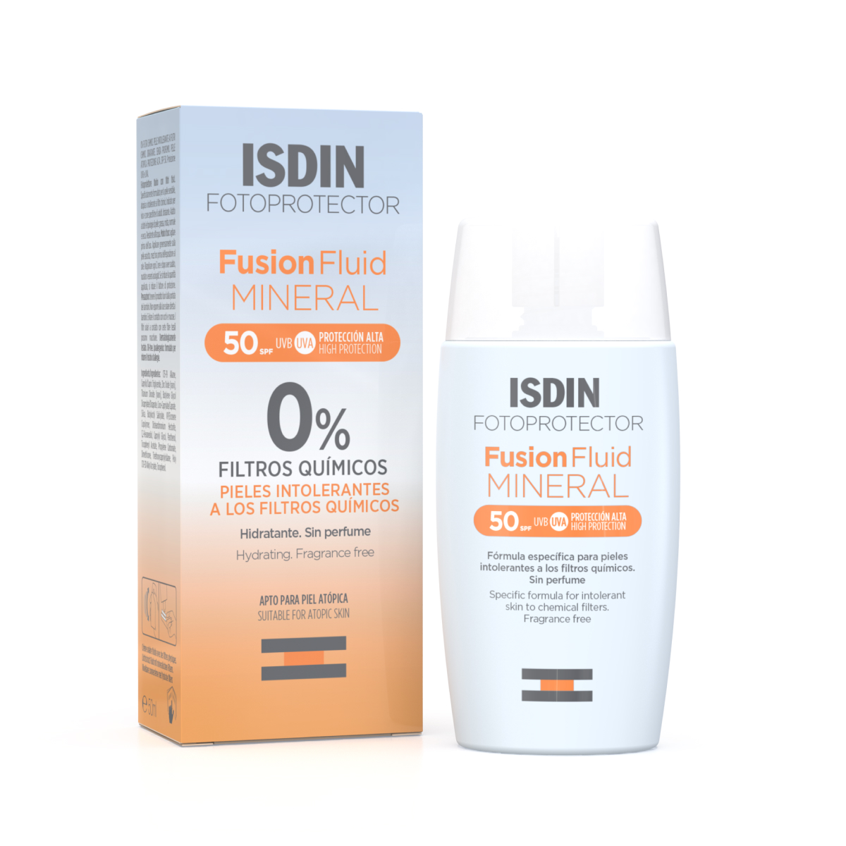 ISDIN Fotoprotector Fusion Fluid Minéral Spf50+ 50ml