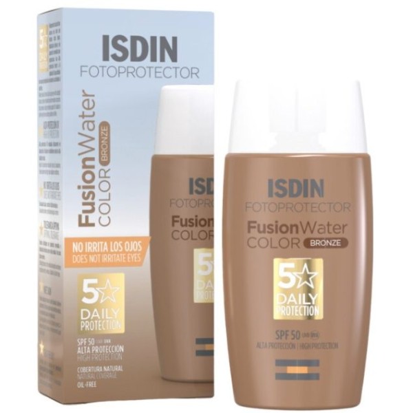 Isdin FotoProtector Fusion Water Color Teinte Bronze Spf50 – 50ml