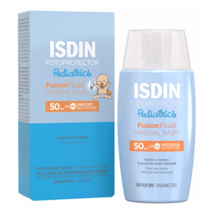 ISDIN Fotoprotector Pediatrics Fusion Fluid Mineral Baby Spf50+ 50ml